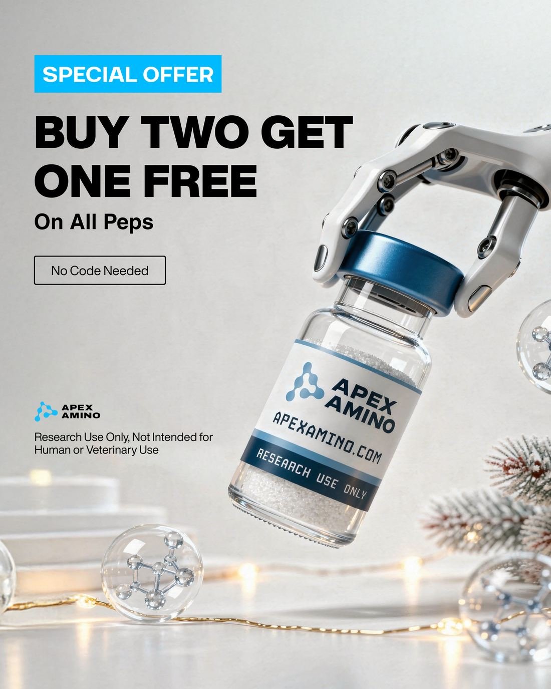 Apex Amino ad creative — Special offer · BOGO