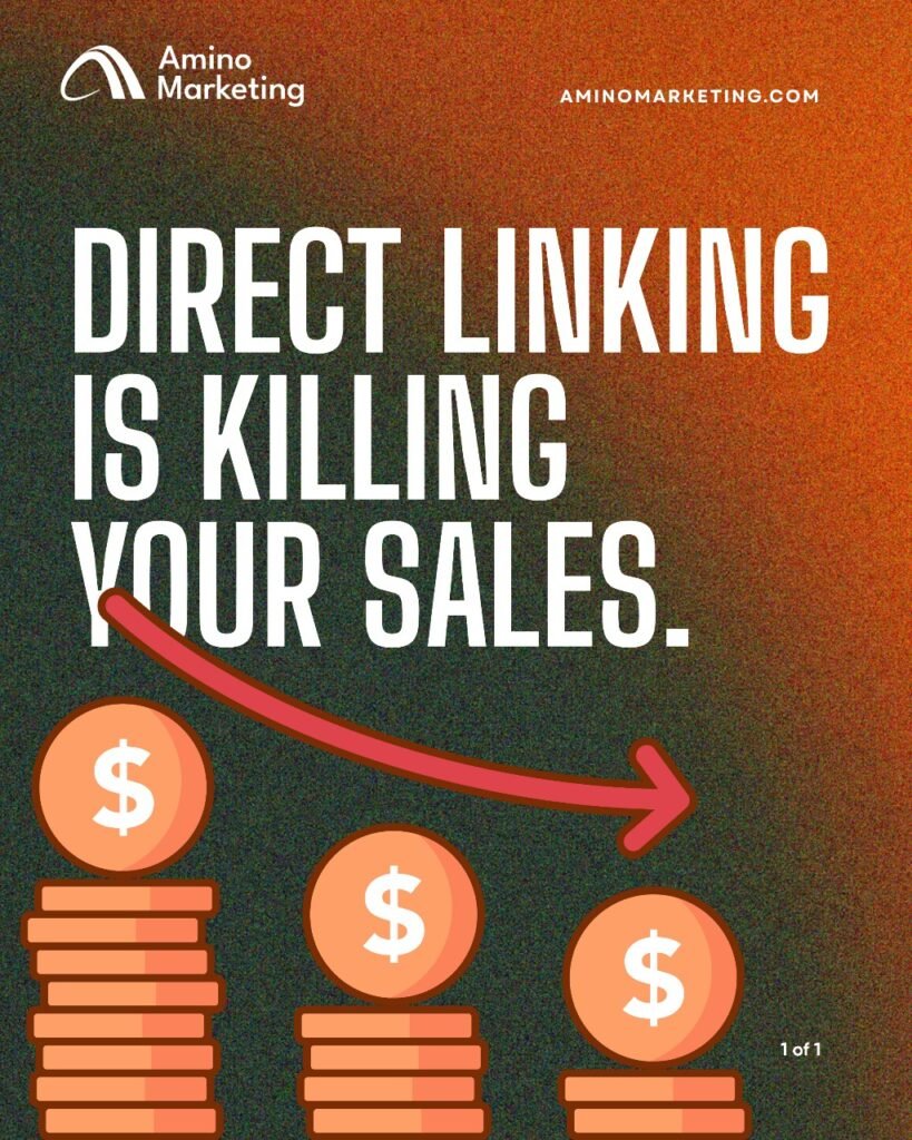 Stop Direct Linking: Your Peptide Sales Are Dying