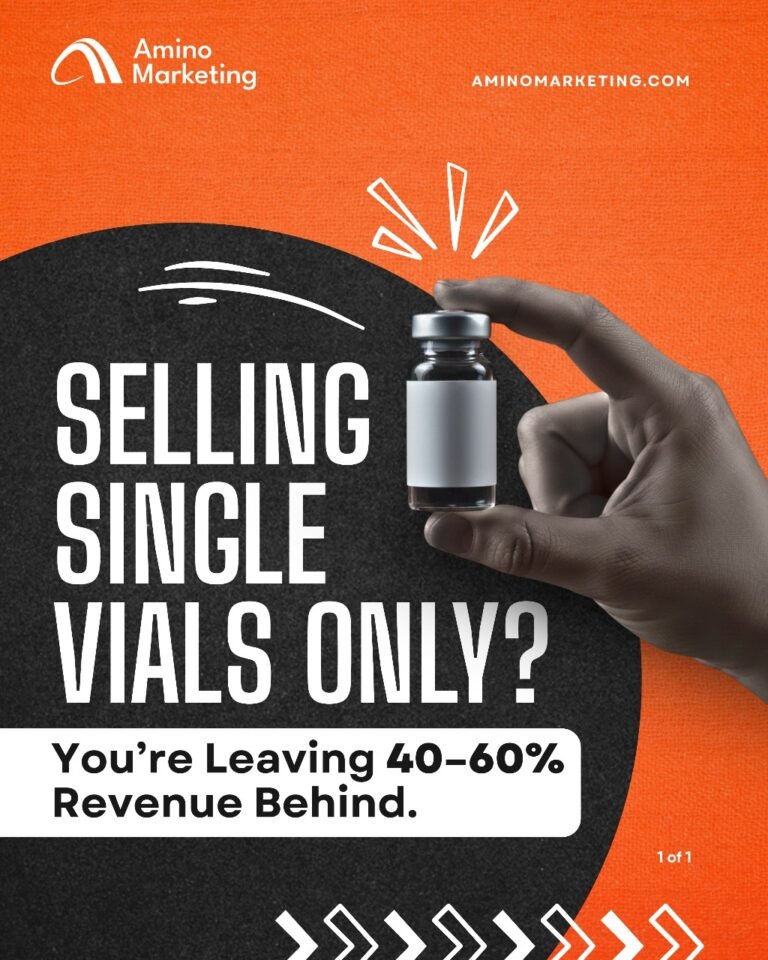 Stop Losing 60% of Your Revenue: The Power of Peptide Bundles