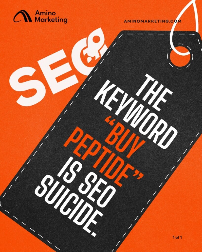 Avoid “SEO Suicide” Rank Your Peptide Brand Safely