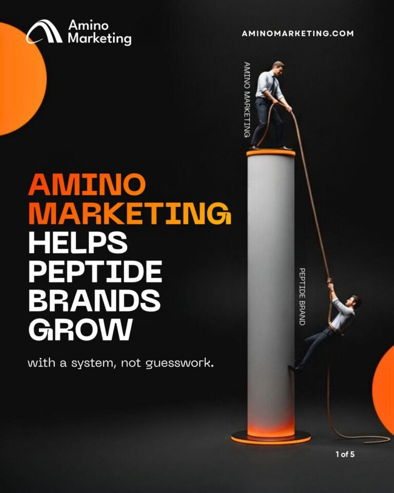 Scaling Peptide Brands in 2026: Why You Need a System, Not Guesswork