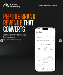 From Zero to $722K+: How Apex Amino Built a Scalable Peptide Brand