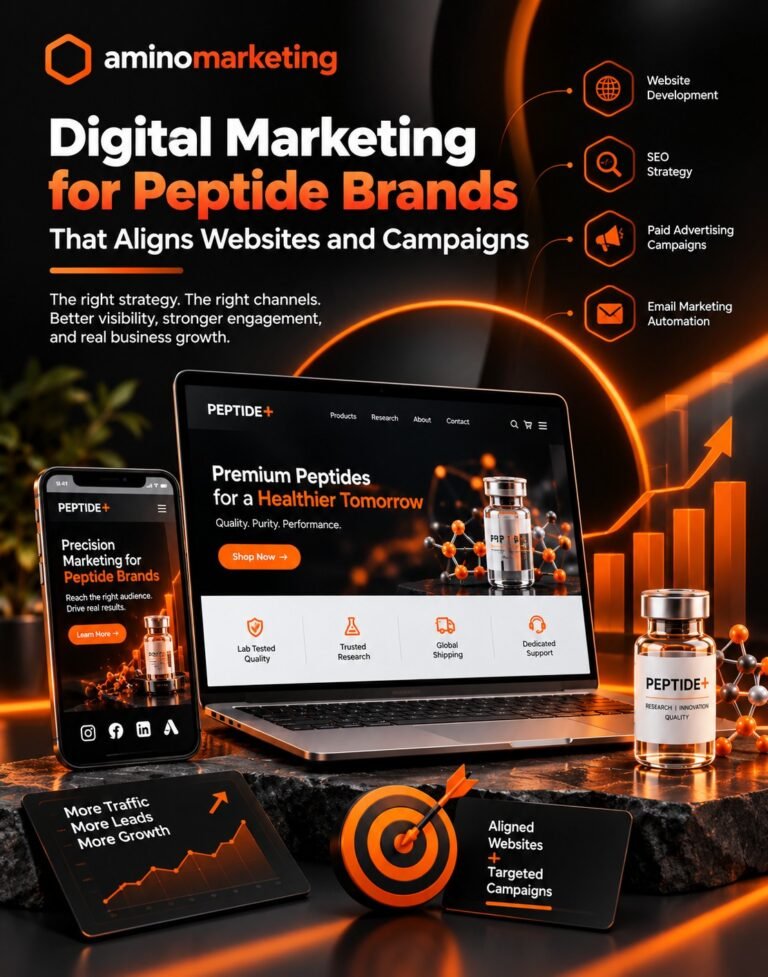 Digital Marketing for Peptide Brands